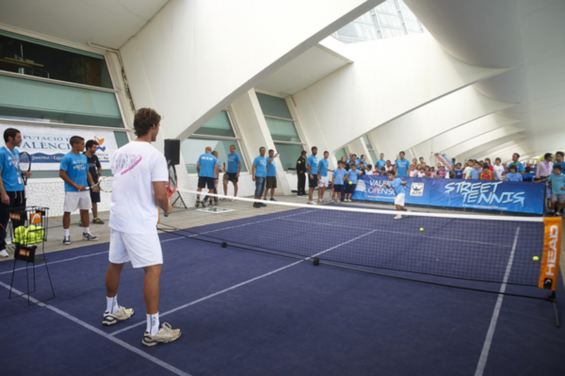 Large ferrero street tennis