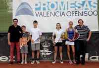Small finalistas con mir director deportivo tenis jolaseta y alvarez juez rbitro